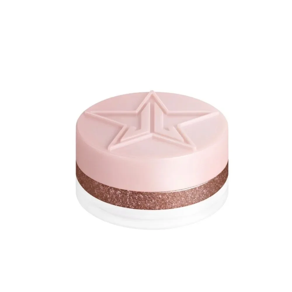 VOYEUIRSM New in Box Jeffree Star Eye Gloss Light Brown silver pink gold